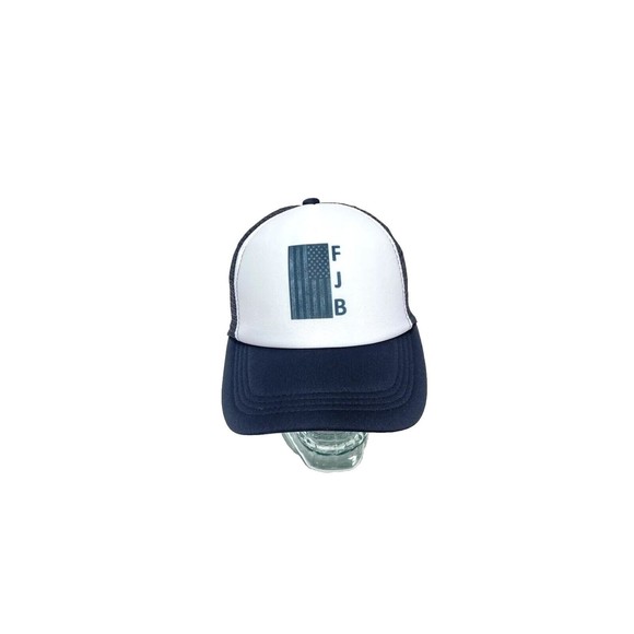 Joe Biden FJB American Flag Adjustable Mesh Back Cap Trucker Hat Men's, New - Picture 1 of 7